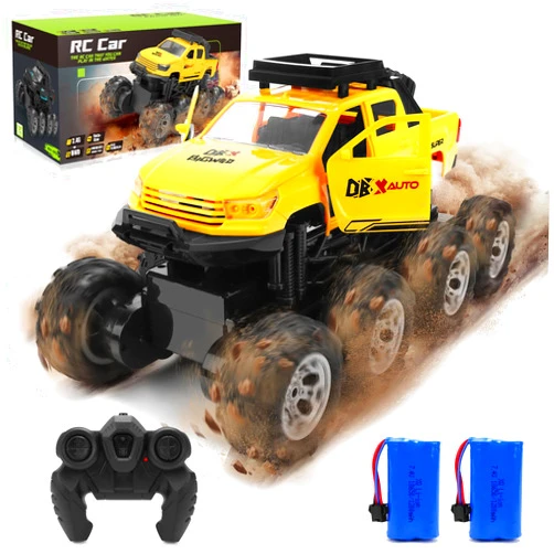 JECAURS 1:10 RC Cars for Adults and Kids,8WD Off-Road Large RC Truck with 2 Batteries,High Speed,Remote Control Car Toy Gift for Boy