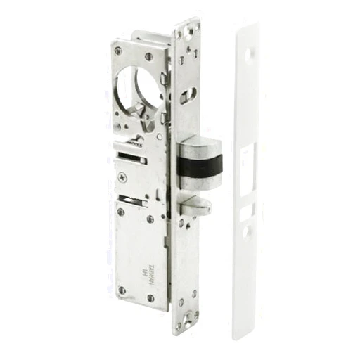 Pacific Doorware Storefront Door Mortise Deadlatch Adams Rite Style Lock in Aluminum (31/32inches Backset, Left Hand)