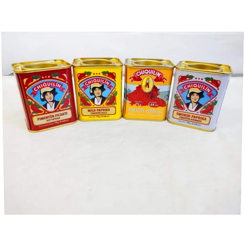CHIQUILÍN Chiquilin Paprika Variety Pack - Hott, Mild, Bittersweet, Smoked