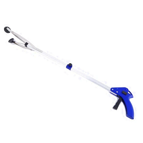 Ufurty Foldable Reacher Grabber, 32 INCH Aluminium Alloy Long Arm Folding Helping Hand Trash Litter Picker Suction Cup Grabber Reach Pick-Up Tool Mobility Grip Hand Aid (1#)
