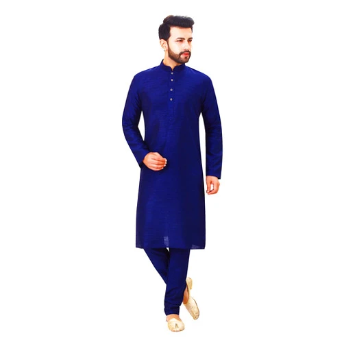 Tathastu Mens Silk Kurta Pyjama Set