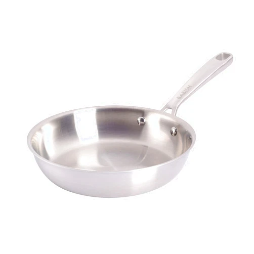Babish 8 Inch Stainless Steel Triply Professional Grade Fry Pan