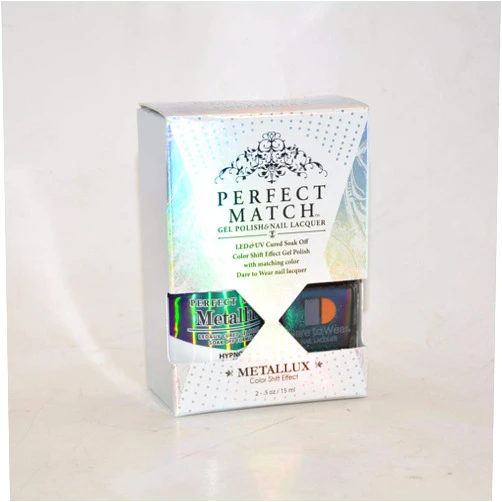 URMIIM LECHAT Perfect Match Gel Polish & Nail Lacquer Duo 0.5oz/15ml (MLMS05 - HYPNOTIC)