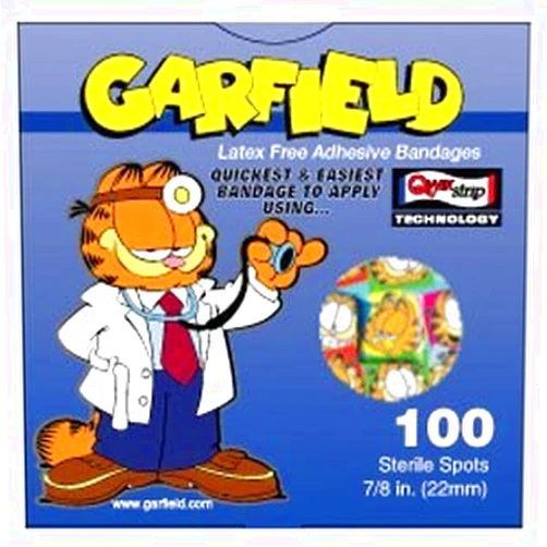 Careband Garfield Careband Sterile Adhesive Character Bandages, 7/8