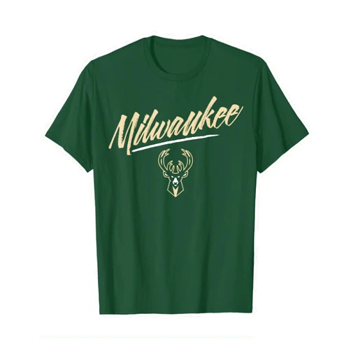 Milwaukee Bucks NBA Milwaukee Bucks Marker Script T-Shirt