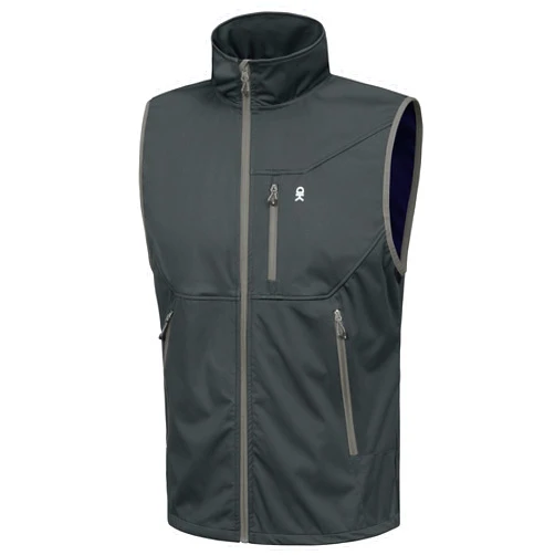 Little Donkey Andy Men's Lightweight Softshell Vest Windproof Sleeveless Jacket for Travel Hiking Running Golf