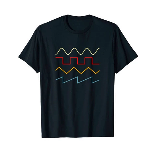 Vintage Wave Form Synthesizer Synthi Men Women Retro Vintage Synthesizer Synthi for Musicians Producers T-Shirt