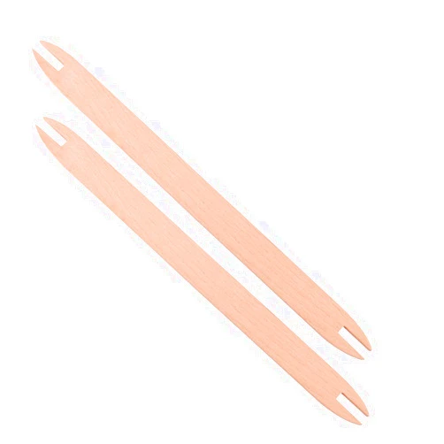EXCEART 2 Pcs Wooden Weaving Shuttle Beech Wood DIY Weaving Tool Sweater Scarf Tapestry Weaving Sticks Crochet Hook Loom Tools for Knitted Crafts Accessories