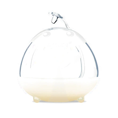 Haakaa Ladybug Breast Milk Collector - 1pc Wearable Silicone Nursing Cup, Reusable Breast Shield and Milk Catcher for Breastfeeding Moms, 1.4oz/40ml, Protects & Soothes Sore Nipples
