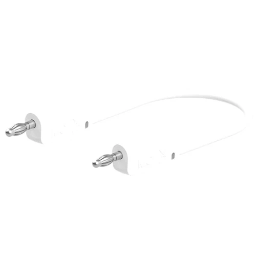 Stäubli LK-4N-F25 Test Lead, 150 cm, White, Pack of 1