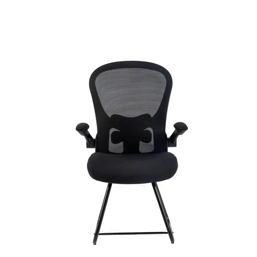 TLLMOON Classroom Chair Managerial Chairs Ergonomic Mesh Office Chair with 2D Armrests,Up&Down/Front&Rear Lumbar Support with Adjustable Flip-up Armrests.Four-Corner Bracket