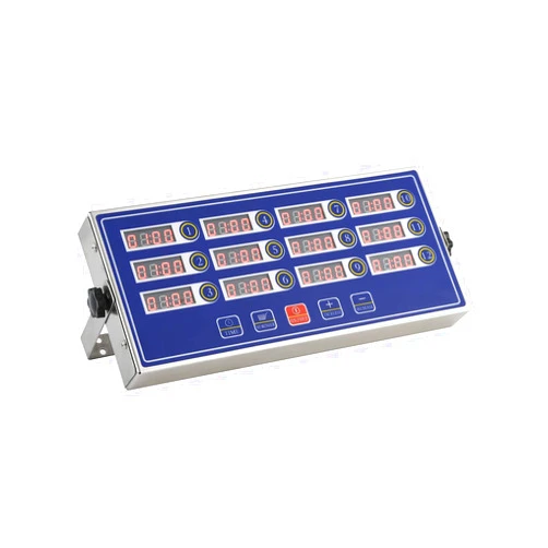 S2SQURE Restaurant Digital Kitchen Timer | 12-Channel | Led Loudly | 12-Group Food Timer | Independent Count Down | Stainless Steel | for Pizza Coffee Fast Food Fries Cooking