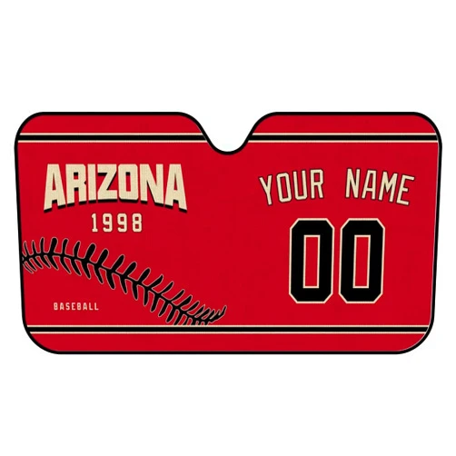 ANTKING Arizona Car Windshield Sun Shade Custom Any Name and Number for Men Women Gifts