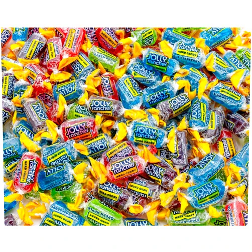 Donty-Tonty JOLLY RANCHER Hard Candy ASSORTED Original Flavor 2 lb - Bulk Bag, Individually Wrapped (148 Pieces)