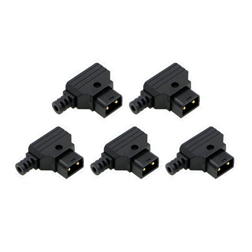 Alvin's Creativity Alvins D-tap P-tap Power Tap Male Connectors Plugs for V Mount| V-Lock Battery(5PCS, Male)