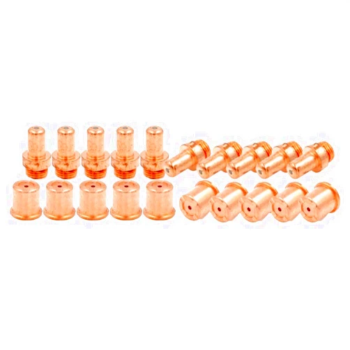 For Eastwood Plasma Cutter Plasma Electrode Tip Kit for Eastwood Versa-Cut 60amp Cutter Trafimet CB70 Torch 1.1mm 1.2mm PKG20