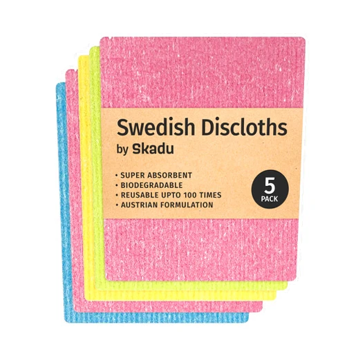 Skadu Multi-Surface Wipes | Floor | Kitchen | Bathroom | Pack of 5