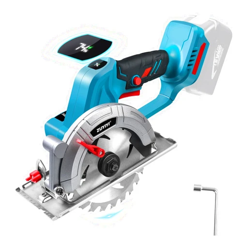 ZUYIYI 6 Inch Cordless Mini Circular Saw for Makita 18V Battery(Not Inclued), 12000RPM 2