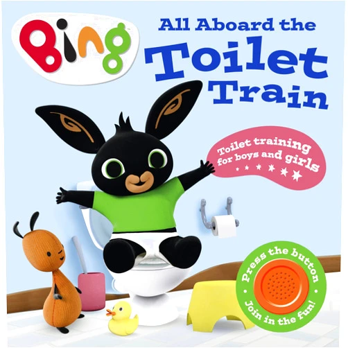 By unknown author (Author) Bing All Aboard Toilet Train Noisy Book