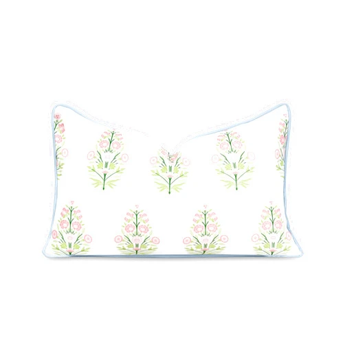 Hofdeco Premium Coastal Patio Indoor Outdoor Throw Pillow Cover Only, 12