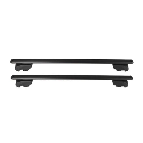 OMAC Lockable Roof Rack Cross Bars Luggage Carrier for Mazda CX-90 2024 Black 2 Pcs Anti-Theft for Travel Kayak Canoe Surf Ski Snowboard Camping
