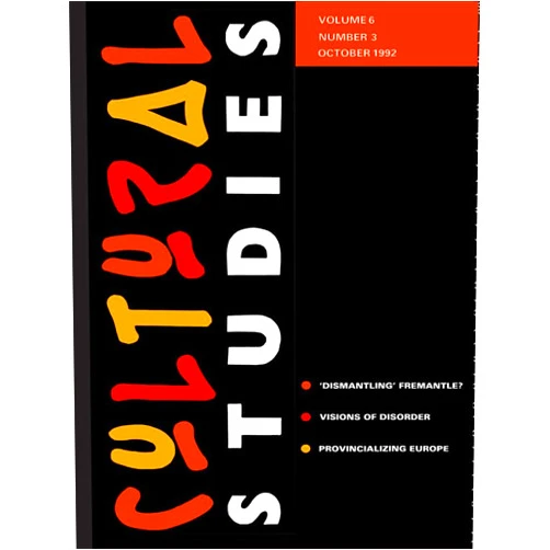 By Ien Ang (Author), John Hartley (Author) Format: Kindle Edition Cultural Studies: Volume 6, Issue 3