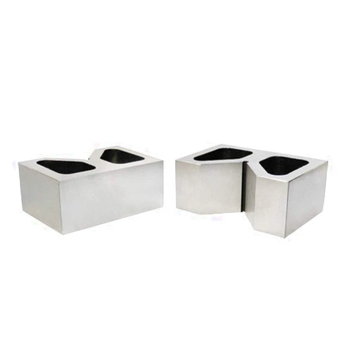 Prolinemax MH GLOBAL Pair of Cast Iron VEE Blocks 6 Inch Parallels Measuring Tools