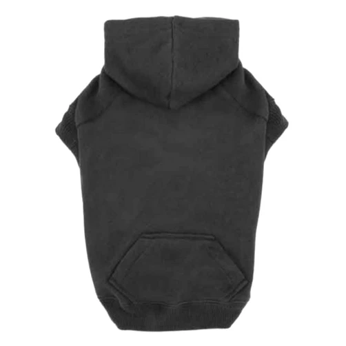 Casual Canine Basic Dog Hoodie, Medium, Black
