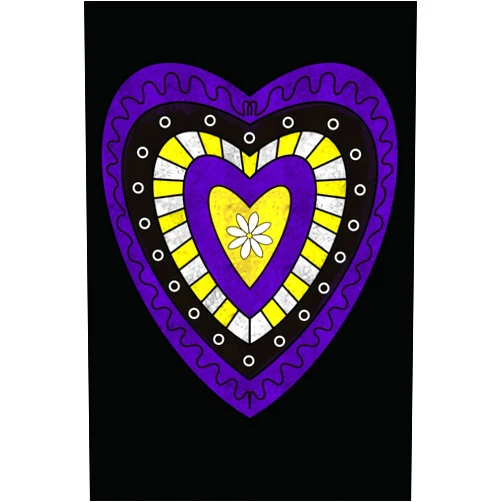 Elly Wilds Non-Binary hearts