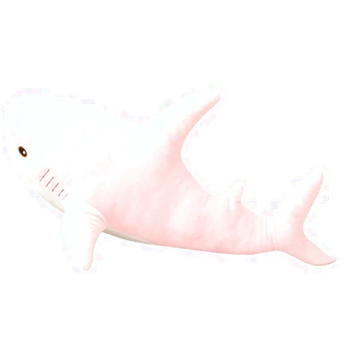 OPHRBU Stuffed Animal Shark Plush,Giant Shark Plush Pillow Soft Toy,Plush Large Shark Toys for Home Decoration Kids Gift (Pink, 31 inches)