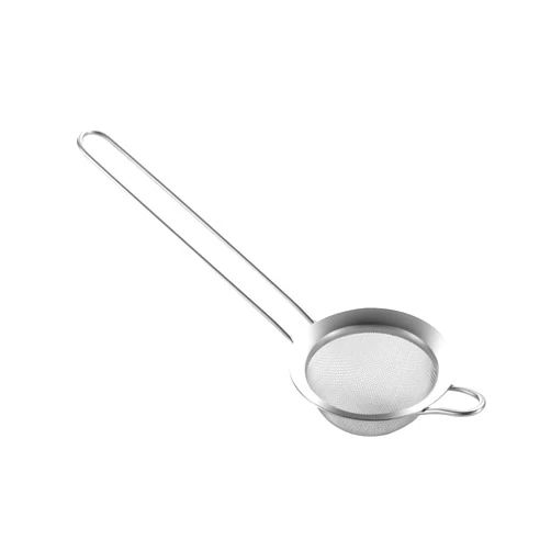SUNWUKIN 304 Stainless Steel 3.15 inch Fine Mesh Strainers for Kitchen, Colander-Skimmer with Handle, Sieve Sifters for Food, Tea, Rice, Oil, Noodles, Fruits, Vegetable 3inch
