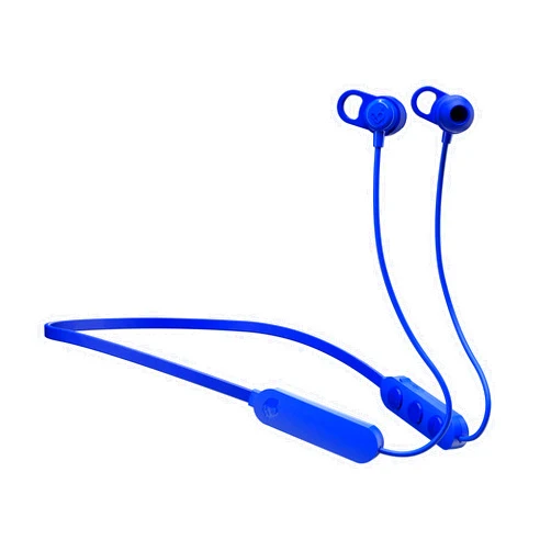 Skullcandy Jib+ In-Ear Wireless Earbuds, 6 Hr Battery, Microphone, Works with iPhone Android and Bluetooth Devices - Blue