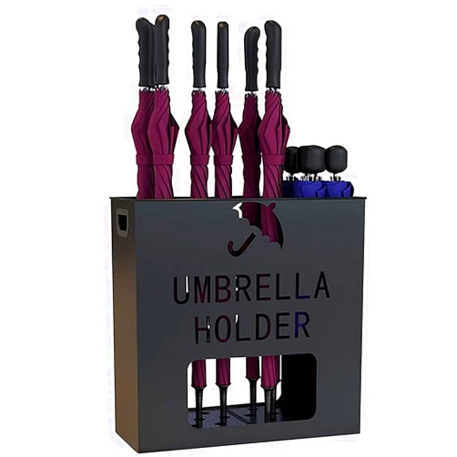 YYSANJIA Umbrella Stand Rack Indoor Commercial Umbrella Holder,Large Capacity Hallway Decorative Umbrella Storage Basket for Hotel Office Bank School 4S Shop,Capacity 12-22 Umbrellas