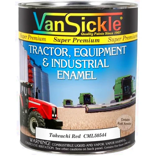 Parts ASAP Takeuchi Red - Quart fits Paint Takeuchi