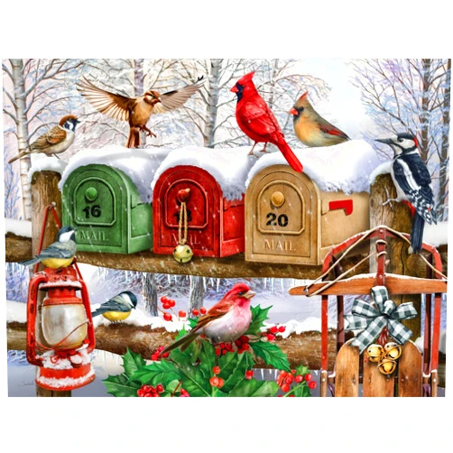Ceaco - Winter's Promise - 300 Oversized Piece Jigsaw Puzzle
