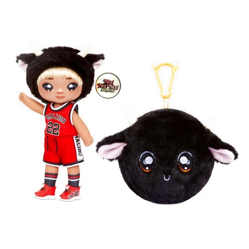 MGA Entertainment Na! Na! Na! Surprise 2 in 1 Fashion Doll and Plush Purse Series 4, Tommy Torro