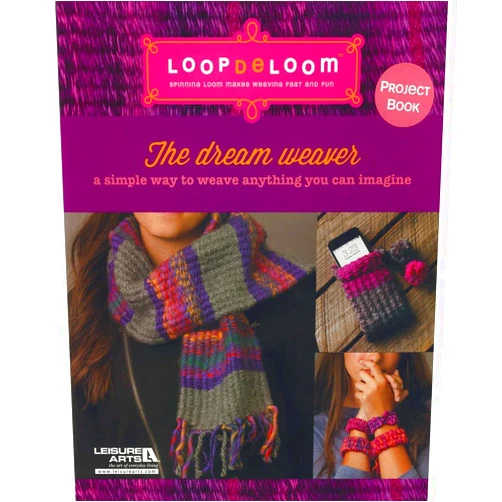 Leisure Arts Loopdeloom The Dream Weaver Crochet Book – Crochet Pattern Book with Step-by-Step Instructions, Stitch Techniques, and Designs for Beginners & Experienced Crafters