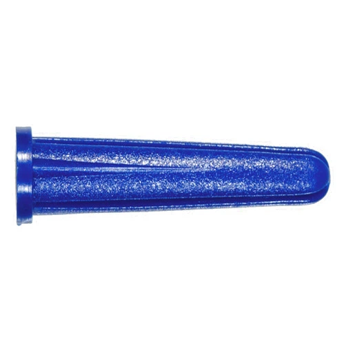 The Hillman Group 370336 Blue Conical Plastic Anchor, 6-8 X 3/4-Inch, 100-Pack