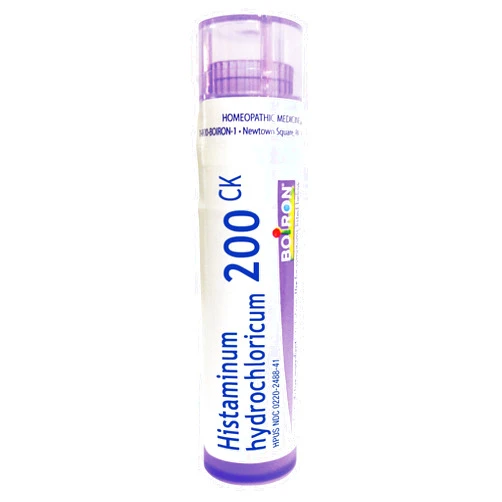 Boiron Histaminum Hydrochloricum Homeopathic Medicine for Allergies, 200ck,White 80 Count
