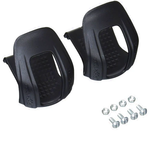 Zefal Y-8651 Christophe Half Toe Clip, L, XL, Black