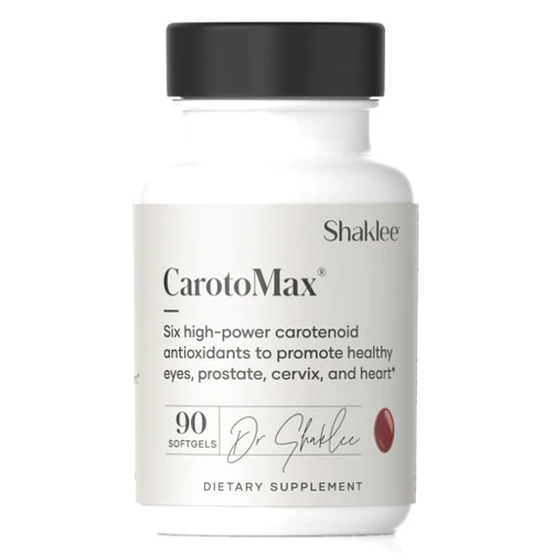 Shaklee - CarotoMax: Advanced Eye Health Formula w/ 6 Key Carotenoids - Supports Vision - Lutein, Zeaxanthin, Beta-Carotene, Astaxanthin - Promotes Macular Health & UV Light Filtering - 90 Softgels