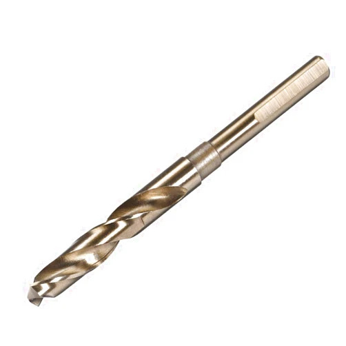 uxcell Reduced Shank Twist Drill Bits 13mm High Speed Steel 6542 with 10mm Shank for Stainless Steel Alloy Metal Plastic Wood