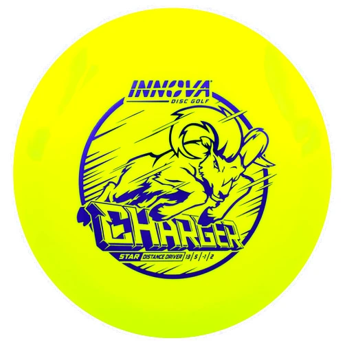 Innova Disc Golf Star Charger Distance Driver High Speed, Straight Flying Distance Driver (Colors Will Vary)