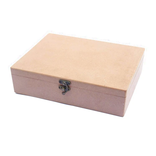 Generic Large Wooden Decoractive Box Stackable Storage Boxes,1 piece,Storage Cube Organizer with Easy Carry Handles,Front Opening Organizer Containers for Garage Closet,Nightstand for Bedroom,Living Room