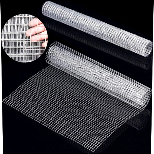 RoyalPolar 2 Sheets 1/4 Inch Welded Cage Wire Galvanized Hardware Cloth Metal Mesh Chicken Netting Rabbit Fence Wire Window (13.7 x 39.3 Inches) for Gutter Guard Craft Projects and Garden Use