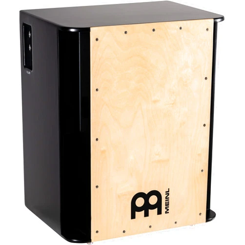 Meinl Percussion Pickup Vertical Subwoofer Bass Cajon Box Drum with Snares and Electronics for Amp or PA System — NOT Made in China — Play with Your Hands, Baltic Birch, 2-Year Warranty (PSUBCAJ6B)