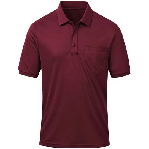 Tyhengta Men's Polo Shirt Short Sleeve Quick Dry Athletic Performance Shirt Golf Shirt