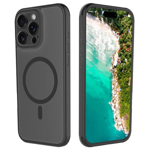 WAWZ for iPhone 16 Pro Max Case Compatible with MagSafe Slim Thin Hard PC Translucent Frosted Rugged Drop-Proof Shockproof Protective Case for iPhone 16 Pro Max (IP 16 Pro Max)
