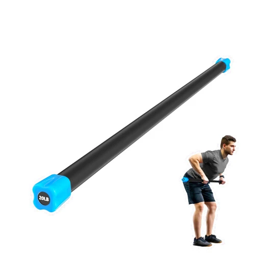 Fitvids Total Body Workout Weighted Bar Weighted Workout Bar Weighted Exercise Bar, Multiple Sizes