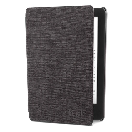 Amazon Kindle Fabric Cover - Charcoal Black (10th Gen - 2019 release only—will not fit Kindle Paperwhite or Kindle Oasis).